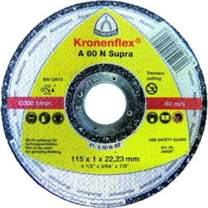 Klingspor Supra Vágókorong Egyenes Aluhoz A60N 125*1*22 mm termék fő termékképe