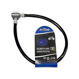 Kerékpárlakat Számkódos  8 mm*55 cm Fekete   C125-8  86502