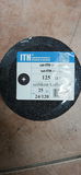 ITH Cut Ith Fíbertárcsa 125mm Fekete P36