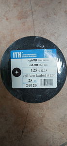 ITH Cut Ith Fíbertárcsa 125mm Fekete P120 termék fő termékképe