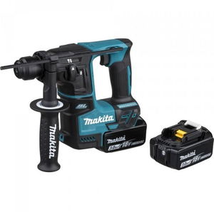 Makita DHR171FJX1 SDS-Plus akkus fúrókalapács (18V/2x3.0Ah) + 65 db-os bitkészlet (B-69478) MAKPAC kofferekben + AJÁNDÉK termék fő termékképe