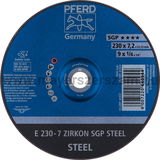 TISZTÍTÓKORONG E 230-7 ZIRKON SGP STEEL