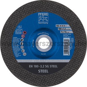 VÁGÓKORONG EH 180-3,2 SG STEEL termék fő termékképe