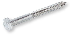 DIN 571 Hatlapfejű facsavar ( állványcsavar), Acél, Horganyzott, 6x140 termék fő termékképe