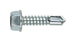 DIN 7504 Famenetű , Acél, RAL3016 4,8x35/14 +gumis alátét