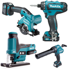 Makita 10.8 V / 12 V max Li-ion akkus gépek