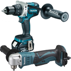 Makita és Makita MT 18 V Li-ion akkumulátoros fúró-csavarozók, sarokfúrók