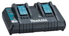 Makita DC18RD 14.4 V - 18 V LXT Li-ion dupla akkumulátor töltő (gyors)