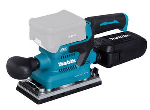 Makita DBO381ZU akkumulátoros rezgőcsiszoló (akku és töltő nélkül) + AWS adapter termék fő termékképe