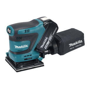 Makita DBO480RTJ akkumulátoros rezgő/deltacsiszoló (2 x 5.0 Ah Li-ion akkuval, MAKPAC kofferben) termék fő termékképe