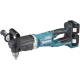 Makita DDA460PT2 akkumulátoros sarokfúró (2 x 5.0 Ah Li-ion akkuval, kofferben)