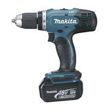 Makita DDF453RFE akkus fúró- csavarozó (2 x 3.0 Ah Li-ion akkuval, kofferben)