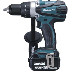 Makita DDF458RTJ akkus fúró- csavarozó (2 x 5.0 Ah Li-ion akkuval, kofferben) termék fő termékképe