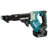 Makita DFR551RTJ akkus táras csavarozó (2 x 5.0 Ah Li-ion akkuval, MAKPAC kofferben)