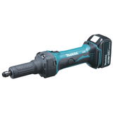 Makita DGD800RTJ akkumulátoros egyenes csiszoló (2 x 5.0 Ah Li-ion akkuval, MAKPAC kofferben)