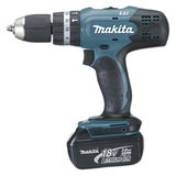 Makita DHP453RFE akkus ütvefúró- csavarozó (2 x 3.0 Ah Li-ion akkuval, kofferben)