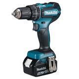 Makita DHP485RTJ akkus ütvefúró-csavarozó (2 x 5.0 Ah Li-ion akkuval, MAKPAC kofferben)