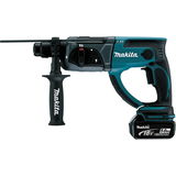 Makita DHR202RTJ akkumulátoros SDS-plus fúró-vésőkalapács (2 x 5.0 Ah Li-ion akkuval, MAKPAC kofferben)