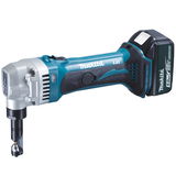 Makita DJN161RTJ akkus folyamatos lyukasztó (2 x 5.0 Ah Li-ion akkuval, MAKPAC kofferben)