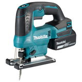 Makita DJV184RTJ akkus szúrófűrész (2 x 5.0 Ah Li-ion akkuval, MAKPAC kofferben)