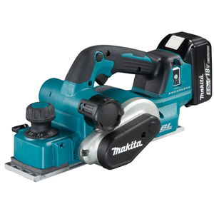 Makita DKP181RTJ akkumulátoros gyalu (2 x 5.0 Ah Li-ion akkuval, MAKPAC kofferben) termék fő termékképe