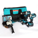 Makita DLX3125TX1 akkumulátoros gépcsomag (2 x 5.0 Ah Li-ion akkuval, szerszámtáskával)