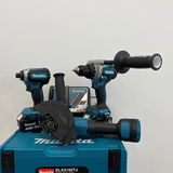 Makita DLX3155TJ akkumulátoros gépcsomag (2 x 5.0 Ah Li-ion akkuval + 2 x MAKPAC koffer)