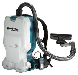 Makita DVC660Z akkumulátoros HEPA háti porszívó (akku és töltő nélkül) termék fő termékképe