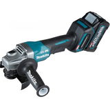 Makita GA013GM201 akkumulátoros sarokcsiszoló (2 x 4.0 Ah Li-ion akkuval)