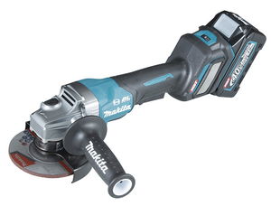 Makita GA029GM201 akkumulátoros sarokcsiszoló (2 x 4.0 Ah Li-ion akkuval) termék fő termékképe