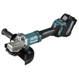 Makita GA038GT201 akkumulátoros sarokcsiszoló (2 x 5.0 Ah Li-ion akkuval)