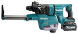 Makita HR007GM202 akkumulátoros SDS-plus fúró-vésőkalapács (2 x 4.0 Ah Li-ion akkuval) + DX15 porelszívó egység