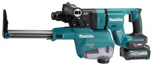 Makita HR007GM202 akkumulátoros SDS-plus fúró-vésőkalapács (2 x 4.0 Ah Li-ion akkuval) + DX15 porelszívó egység termék fő termékképe