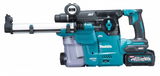 Makita HR008GM202 akkumulátoros SDS-plus fúró-vésőkalapács (2 x 4.0 Ah Li-ion akkuval) + DX10 porelszívó egység