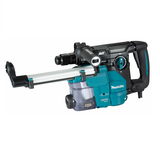 Makita HR3012FCWJ SDS-plus fúró-vésőkalapács porelszívóval, cseretokmánnyal