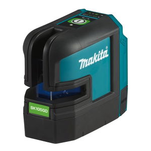 Makita SK105GDZ 12V max CXT akkus keresztlézer, zöld (akku és töltő nélkül) termék fő termékképe