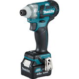 Makita TD111DSME akkus ütvecsavarozó (2 x 4.0 Ah Li-ion akkuval, kofferben)