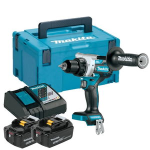 Makita DDF486RTJ akkus fúró-csavarozó (2 x 5.0 Ah Li-ion akkuval, MAKPAC kofferben) termék fő termékképe