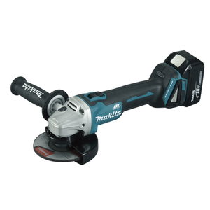 Makita DGA504RTJ akkumulátoros sarokcsiszoló (2 x 5.0 Ah Li-ion akkuval, MAKPAC kofferben) termék fő termékképe