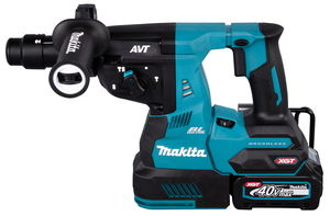 Makita HR004GD202 akkumulátoros SDS-plus fúró-vésőkalapács (2 x 2.5 Ah Li-ion akkuval) + cseretokmány + DX14 porelszívó egység termék fő termékképe