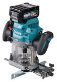 Makita RP001GM201 akkumulátoros felsőmaró (2 x 4.0 Ah Li-ion akkuval)