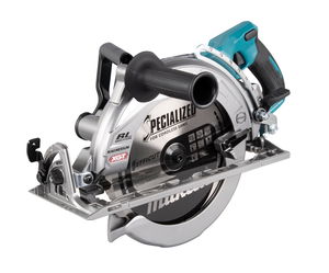 Makita RS002GT101 akkumulátoros, hátsó markolatos körfűrész (1 x 5.0 Ah Li-ion akkuval) termék fő termékképe