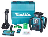 Makita SKR001Z akkus rotációs lézer, zöld (akku és töltő nélkül, kofferben)
