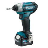 Makita TD110DSME akkus ütvecsavarozó (2 x 4.0 Ah Li-ion akkuval, kofferben)