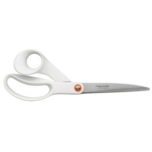 Fiskars Functional Form™ nagyméretű általános olló, 25 cm, fehér termék fő termékképe