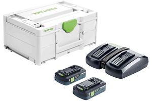 Festool Energia-set SYS 18V 2x4,0/TCL 6 DUO termék fő termékképe