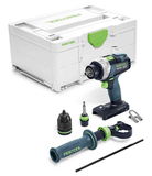 Festool QUADRIVE TDC 18/4-Basic akkus szénkefe nélküli fúró-csavarbehajtó (akku és töltő nélkül)