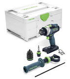 Festool QUADRIVE TPC 18/4-Basic akkus ütvefúró-csavarbehajtó (akku és töltő nélkül)