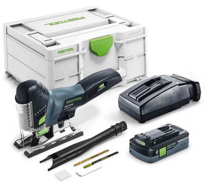 Festool CARVEX PSC 420 HPC 4,0 EBI-Plus akkus szénkefe nélküli markolatfogantyús szúrófűrész (1 x 4.0 Ah Li-ion akkuval) termék fő termékképe