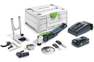 Festool VECTURO OSC 18 HPC 4,0 EI-Set akkus szénkefe nélküli oszcilláló kéziszerszám (1 x 4.0 Ah Li-ion akkuval) termék fő termékképe